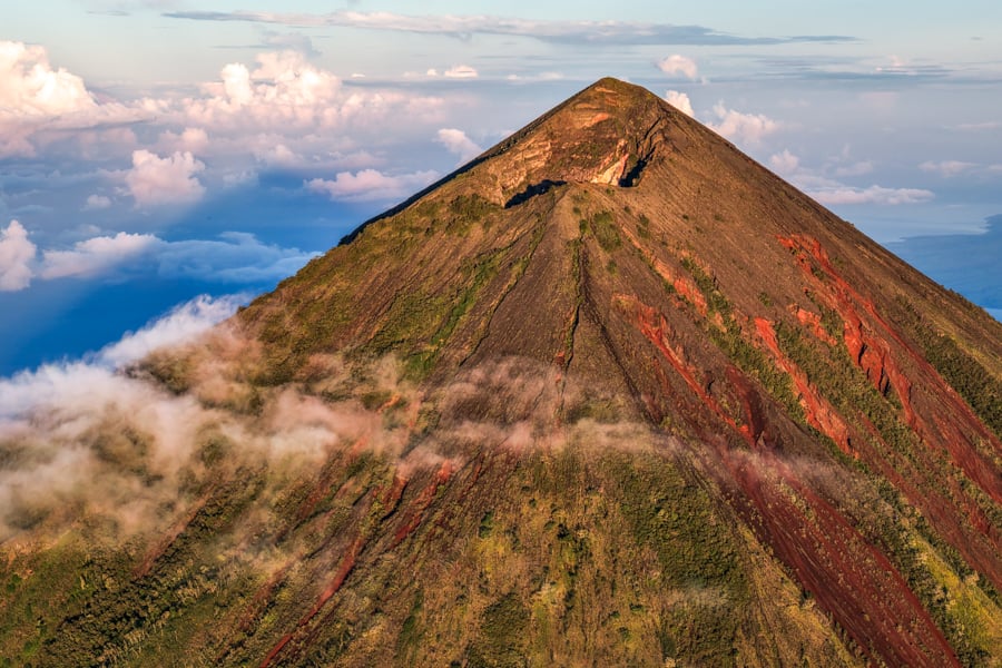 Climbing Mount Inerie Volcano In Flores, Indonesia