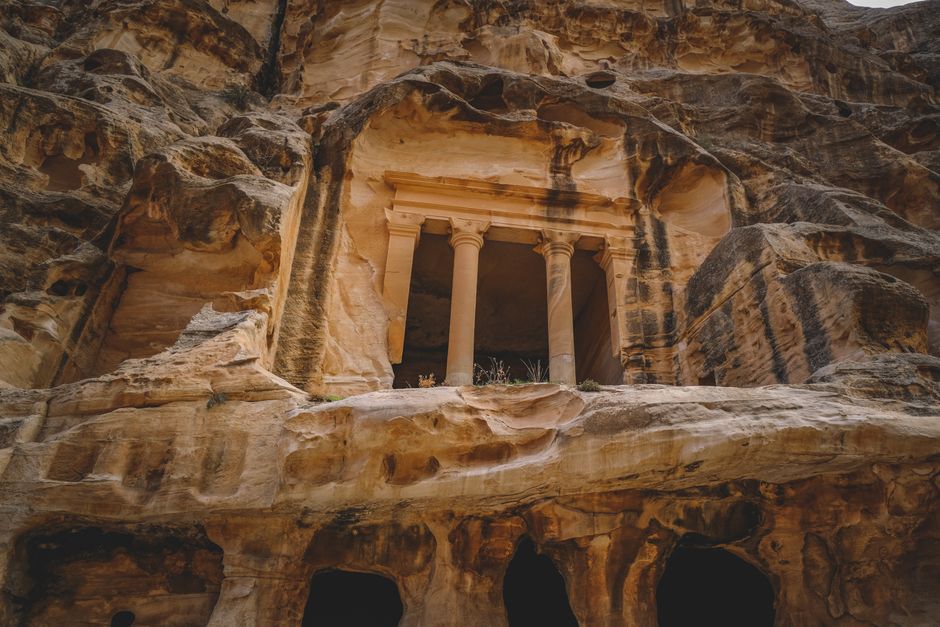 Explore the timeless beauty of Petra's rock-carved architecture in Jordan, a UNESCO World Heritage Site.